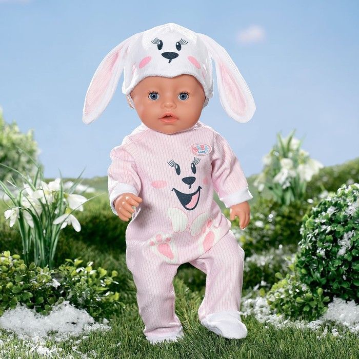 Набір одягу для ляльки Baby Born - Милий зайчик 834473 фото