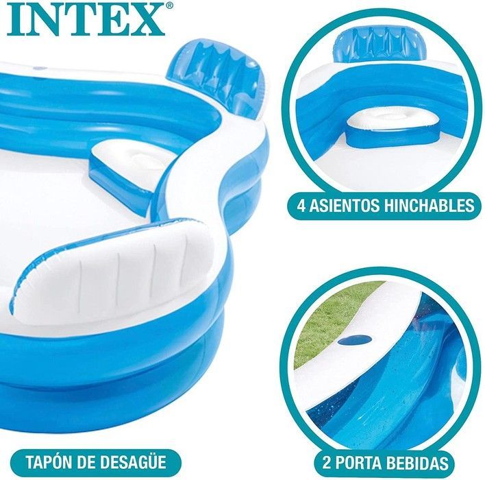 Бассейн INTEX  в коробке 56475 г.229*229*66см 56475 фото