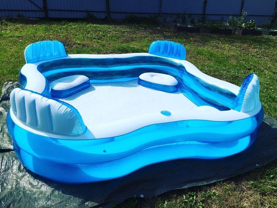 Бассейн INTEX  в коробке 56475 г.229*229*66см 56475 фото