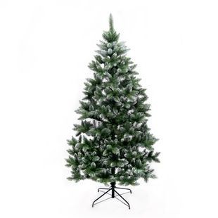 Новогодняя искусственная ёлка Elegant 220см зелёная с белыми кончиками 320/220/GW фото