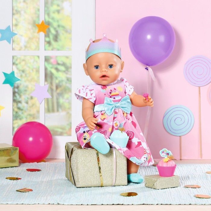Набор одежды для куклы Baby born - День рождения делюкс 834152 фото