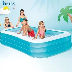 Бассейн INTEX в коробке 58484 р.305*183*56см  58484 фото