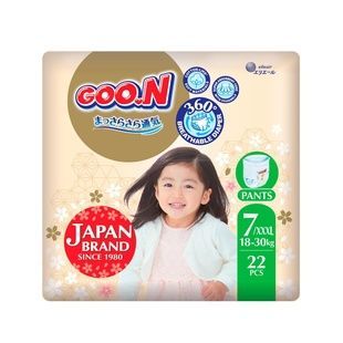 Трусики-подгузники Goo.N Premium Soft (размер 7(3XL), 18-30 кг, 22 шт) F1010101-160 фото