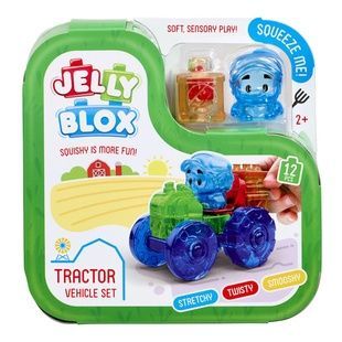 Сенсорный конструктор Jelly Blox - Красочный трактор 932945 фото