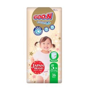 Трусики-підгузки Goo.N Premium Soft (розмір 5(XL), 12-17 кг, 36 шт) F1010101-158 фото