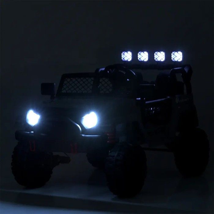 Дитячий електромобіль джип Bambi M 5995EBLR-11(24V) , сірий  M 5995EBLR-11(24V) фото