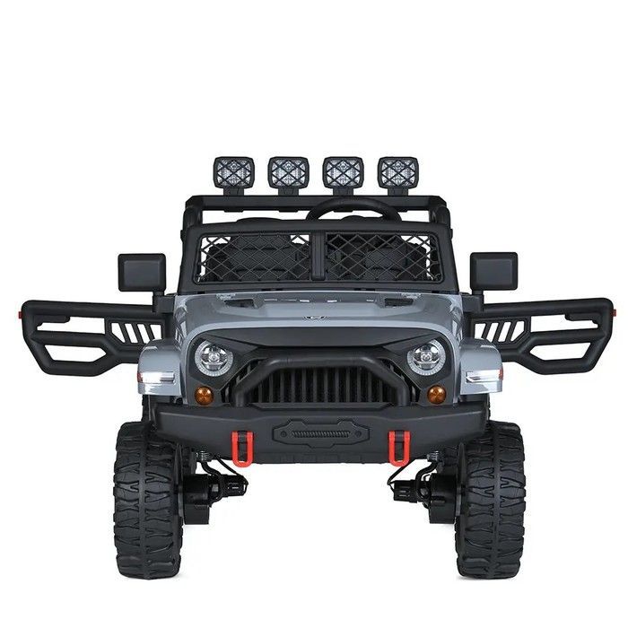 Дитячий електромобіль джип Bambi M 5995EBLR-11(24V) , сірий  M 5995EBLR-11(24V) фото
