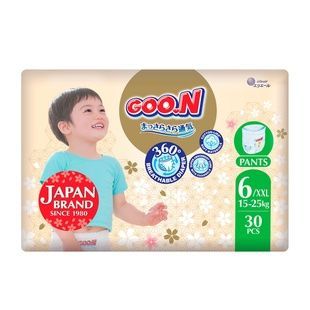 Трусики-підгузки Goo.N Premium Soft для дітей (розмір 6(2XL), 15-25 кг, 30 шт) F1010101-159 фото