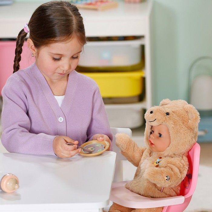 Кукла Baby Born &ndash; Эмма в костюме мишки 837115 фото