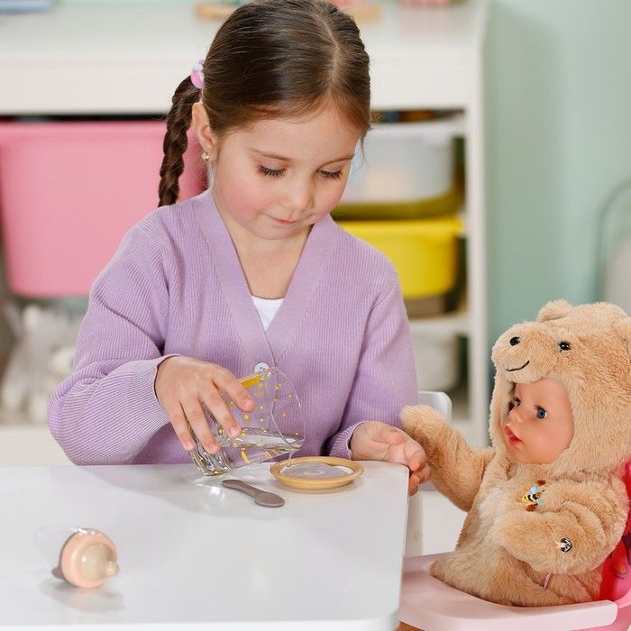 Кукла Baby Born &ndash; Эмма в костюме мишки 837115 фото
