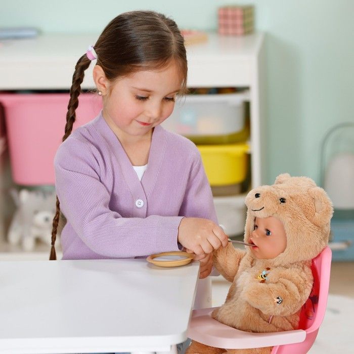 Кукла Baby Born &ndash; Эмма в костюме мишки 837115 фото