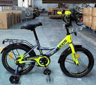 Дитячий 2-х колісний велосипед з допоміжними колесами 16'' CORSO &laquo;MAXIS&raquo; MX-40771 MX-40771 фото