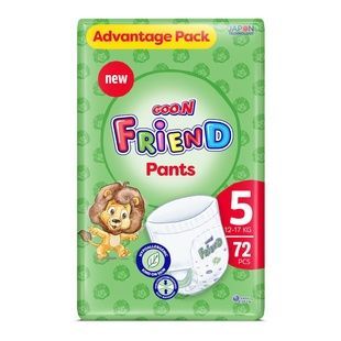 Трусики-подгузники Goo.N Friend для детей 12-17 кг (размер 5(XL), 72 шт) F1010117-005 фото