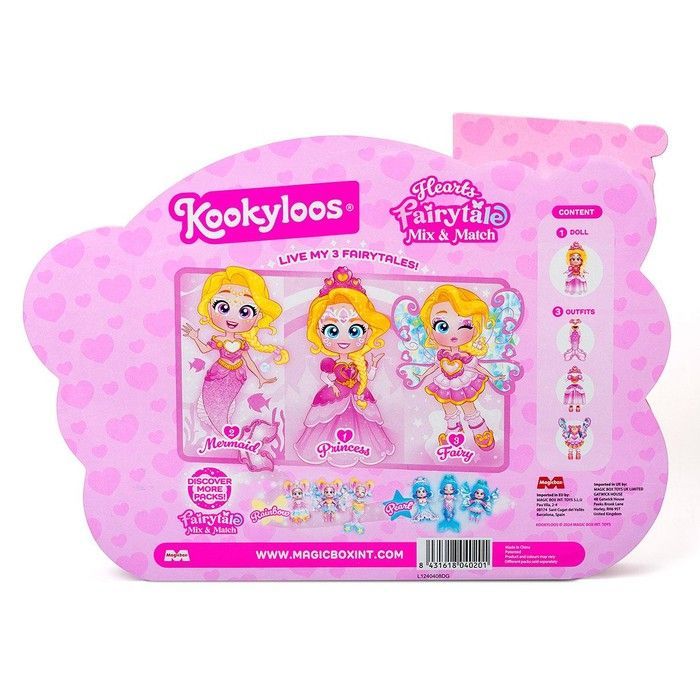 Игровой набор с куклой Kookyloos - Сердечко PKLSP106IN220 фото