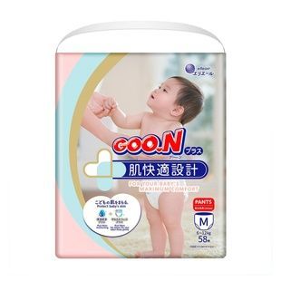 Трусики-подгузники Goo.N Plus для детей (размер 3(M), 6-12 кг, 58 шт) 843339 фото