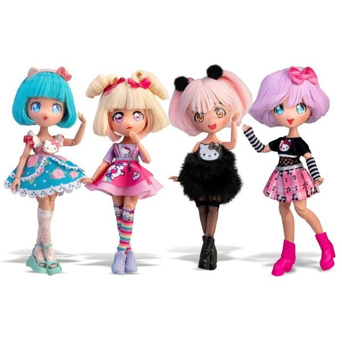 Кукла 4SF Manga Dolls серии Hello Kitty &ndash; Золотая Дива HKTF0200 фото