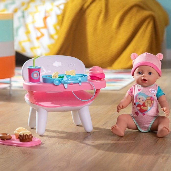 Интерактивный столик для кормления куклы Baby Born S2 &ndash; Время обеда (свет, звук) 840634 фото