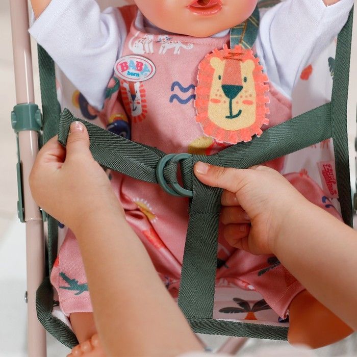Коляска для куклы BABY BORN - Тропики 838327 фото