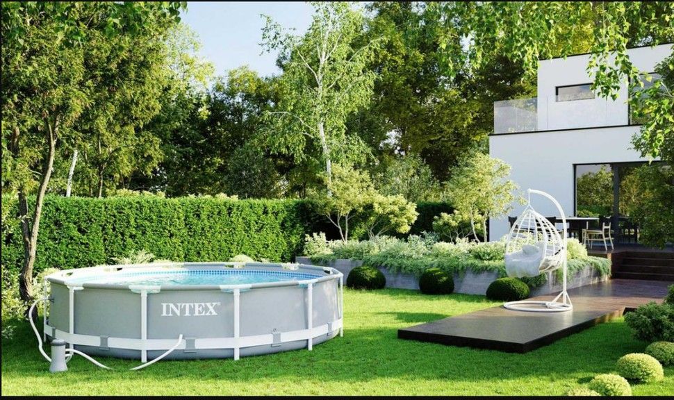 Детский Бассейн INTEX  c фильтр-насосом 366*76см 26712 фото