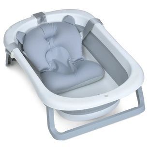 Складная ванночка с термометром и вкладышем ME 1151 PLUS Gray  ME 1151 PLUS Gray фото