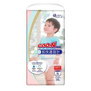 Трусики-подгузники GOO.N Plus для детей (размер 5(XL), 12-20 кг, 38 шт) 843341 фото
