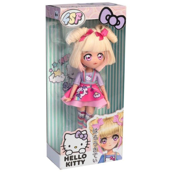 Лялька 4SF Manga Dolls серії Hello Kitty &ndash; Цукерочка-єдиноріг HKTF0400 фото