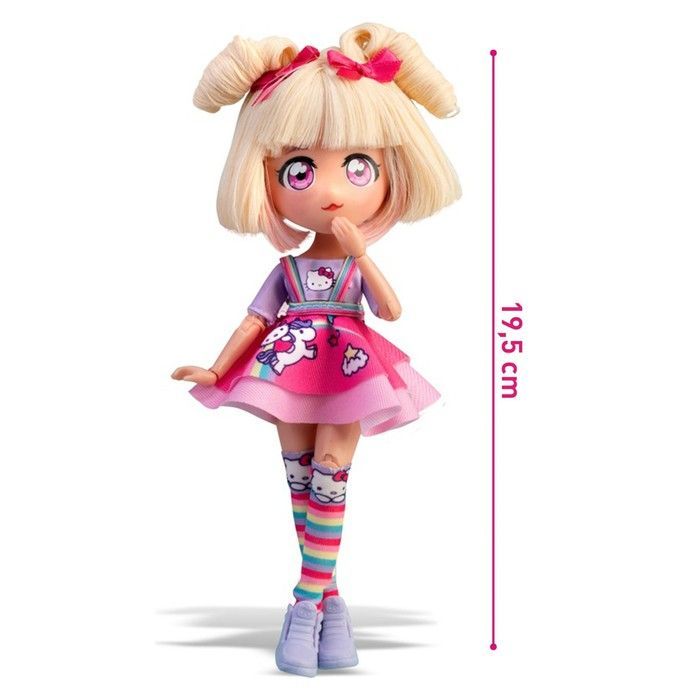 Лялька 4SF Manga Dolls серії Hello Kitty &ndash; Цукерочка-єдиноріг HKTF0400 фото
