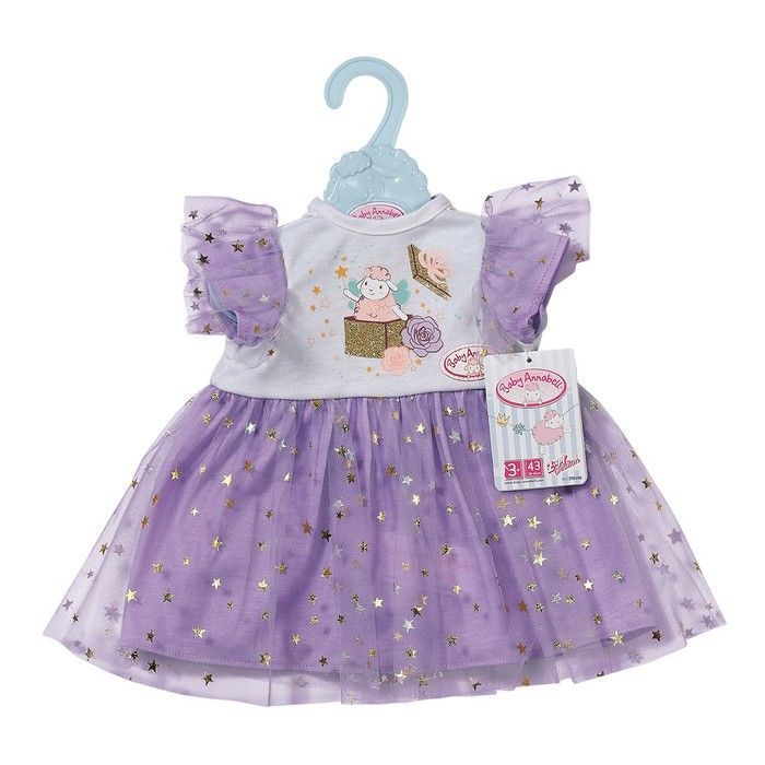 Одяг для ляльки Baby Annabell - Бузкова сукня 710296 фото