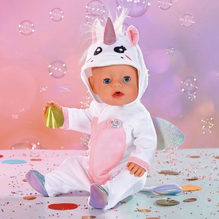 Одяг для ляльки Baby Born - Комбінезончик Єдинорога 832936 фото