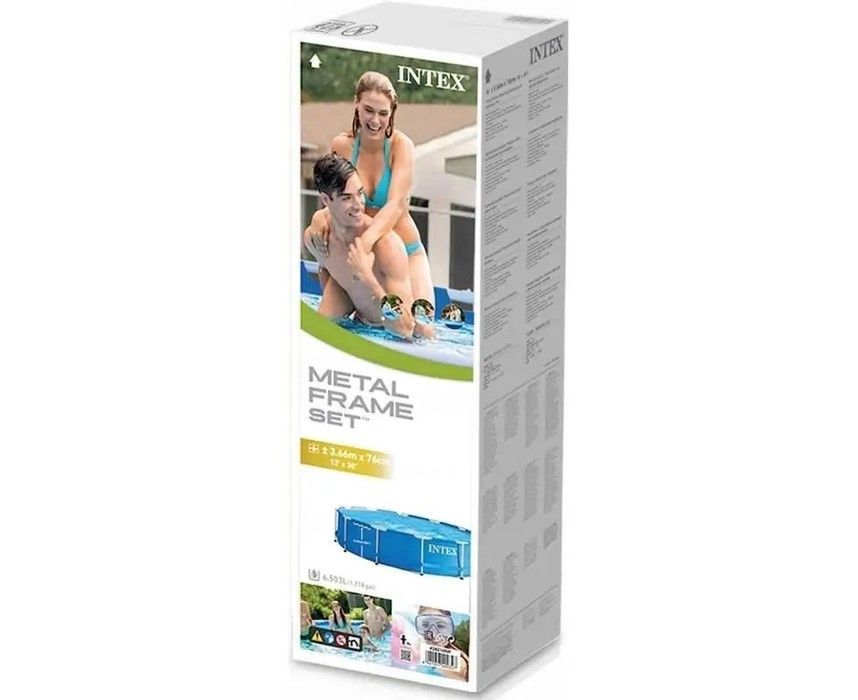 Intex Бассейн каркас 28210 круглый, 366*76см. 28210 фото