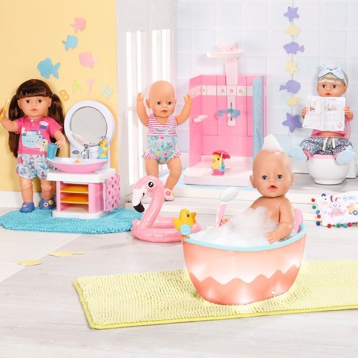 Автоматична ванночка для ляльки Baby Born &ndash; Легке купання 835784 фото