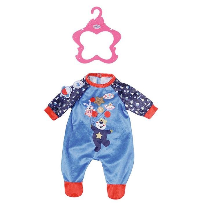 Одежда для куклы BABY born - Праздничный комбинезон (синий) 831090-2 фото