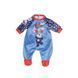 Одежда для куклы BABY born - Праздничный комбинезон (синий) 831090-2 фото 1