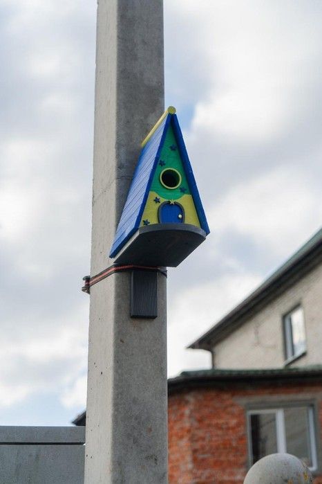 Будинок для пташок " Андромеда " Колір: Сапфіровий (синій)  0001440 фото