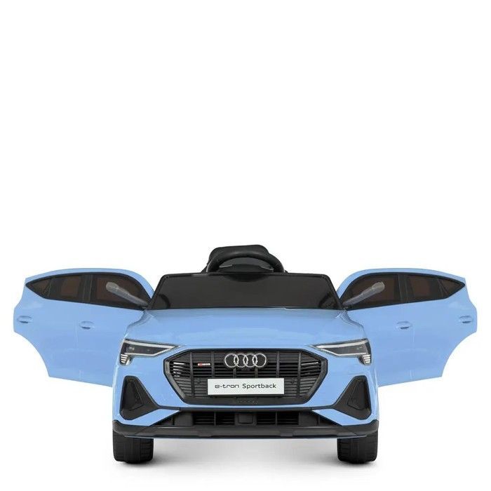 Детская машина Audi на аккумуляторе M 4806EBLR-4 Bamba, голубая  M 4806EBLR-2 фото