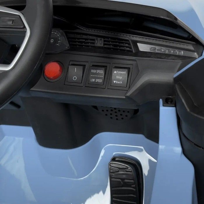 Детская машина Audi на аккумуляторе M 4806EBLR-4 Bamba, голубая  M 4806EBLR-2 фото