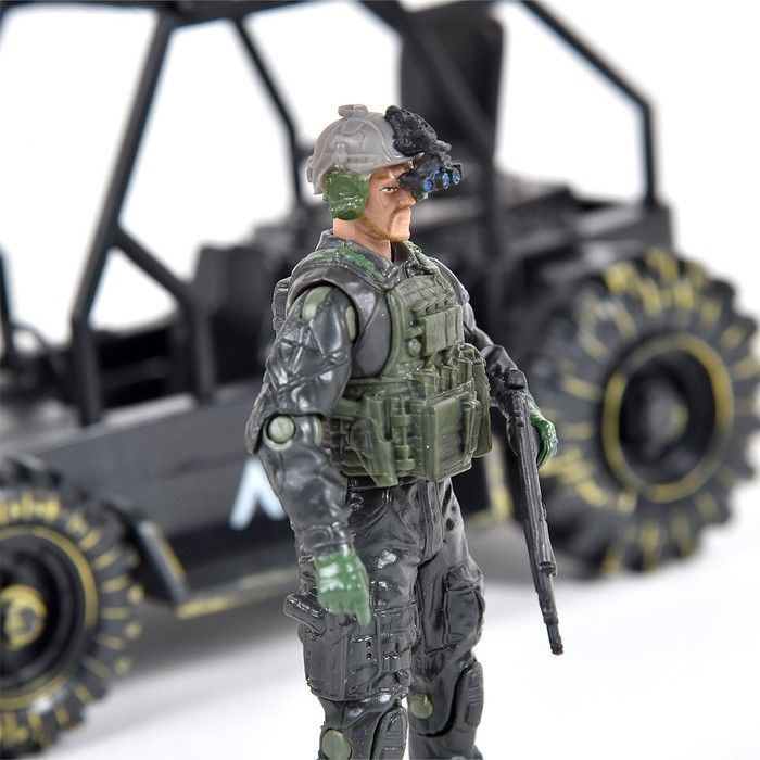 Ігровий набір ELITE FORCE &mdash; ШТУРМОВА МАШИНА &laquo;ДЕЛЬТА&raquo; (машина, фігурка, аксес.) 101858 фото