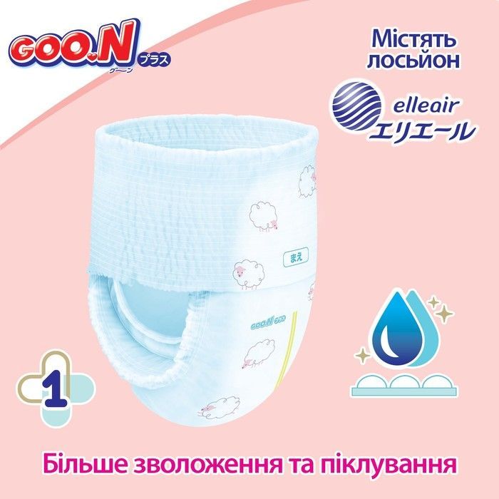Трусики-подгузники Goo.N Plus для детей (размер 4(L), 9-14 кг, 88 шт) 21000632-2 фото