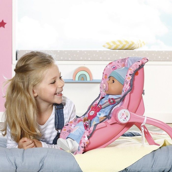 Кресло-люлька для куклы Baby Born 2 в 1 - Путешествуем вместе 832424 фото