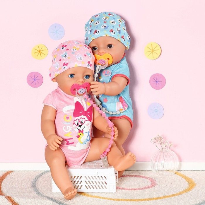Пустушка для ляльки Baby Born на кліпсі (в асорт.) 832486 фото