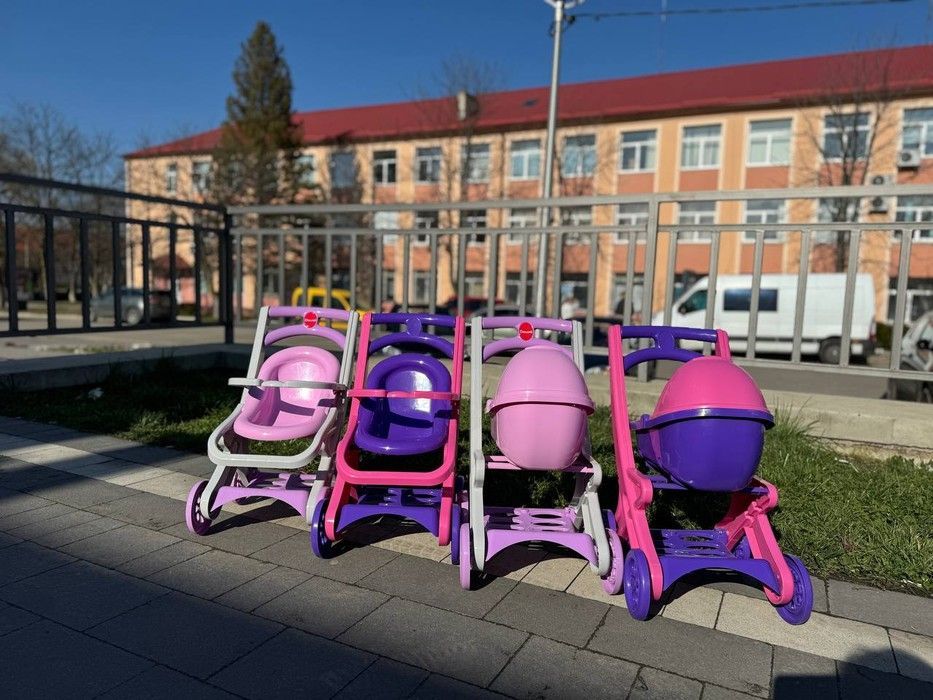 Коляска-шезлонг для кукол DOLONI 0122/04 фото