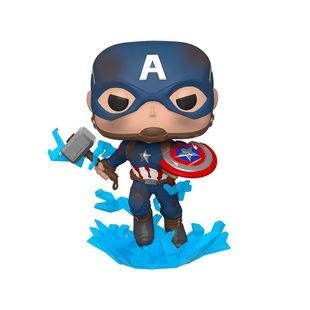 Ігрова фігурка Funko POP! cерії Месники: Фінал - Капітан Америка з мйольніром 45137 фото