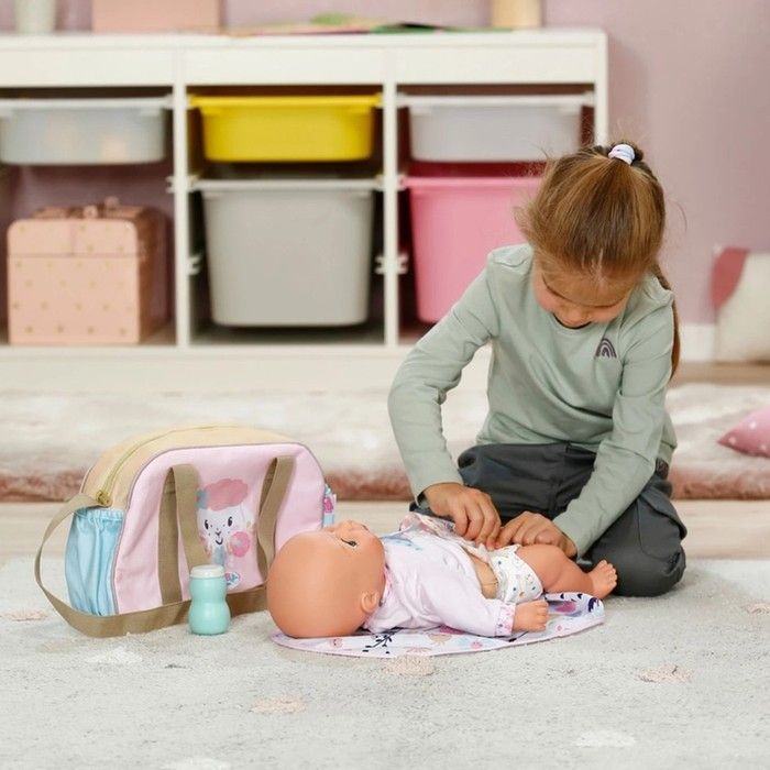 Сумка для ляльки Baby Born &ndash; Квітковий настрій 837894 фото
