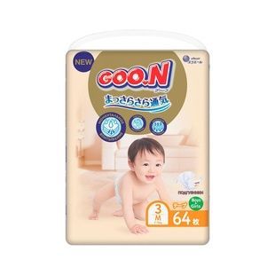 Подгузники Goo.N Premium Soft для детей (размер 3(M), 7-12 kg, 64 шт) 863224 фото