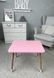Прямоугольный детский розовый столик 1022 фото 8