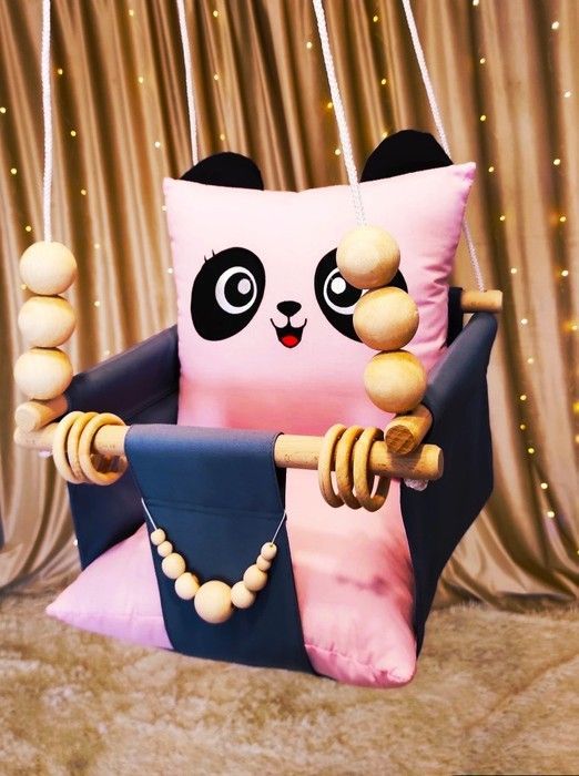 Підвісна гойдалка Pink panda 0000657 фото