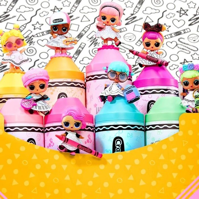 Ігровий набір з лялькою L.O.L. Surprise! серії Crayola &ndash; Кольоринки 505273 фото