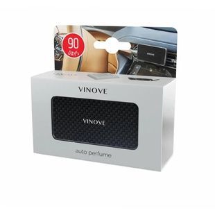 Аромат для авто VINOVE Silverstone Energy, мужской аромат цитруса, дерева и мускуса, 90 дней, сменный картридж V20-01 фото